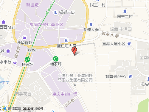 九龍坡區地圖