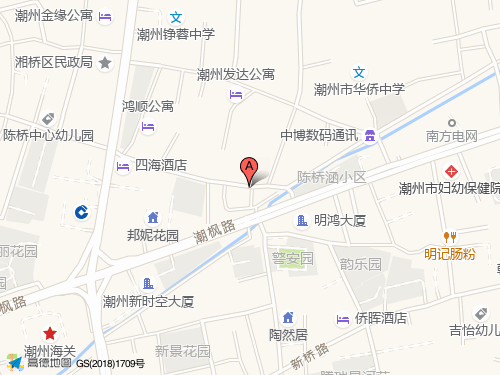 潮州地圖