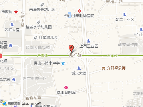 佛山地圖