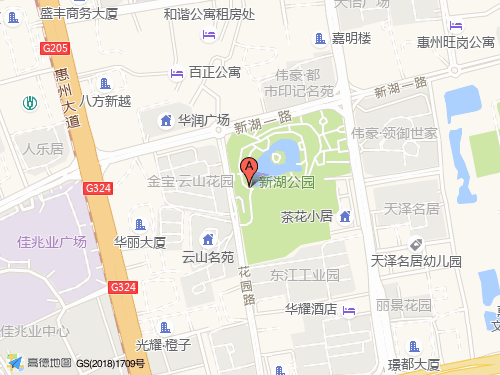惠州地圖