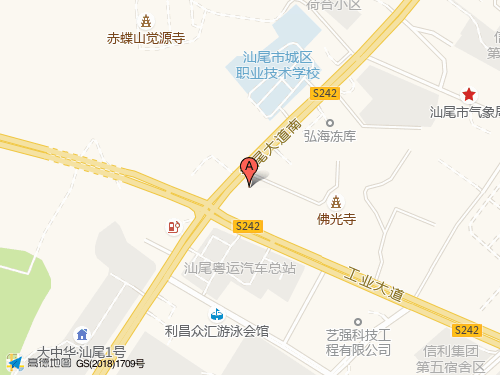 汕尾地圖