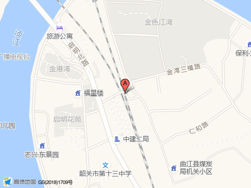 韶關(guān)地圖