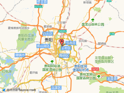 貴陽地圖