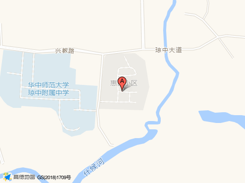 瓊中地圖