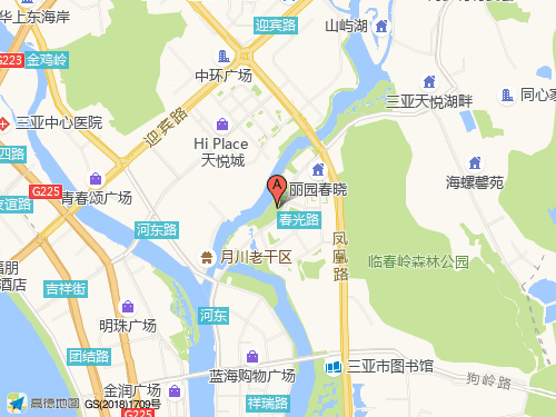 三亞地圖