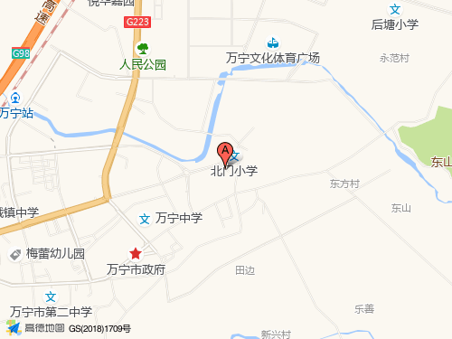 萬寧地圖