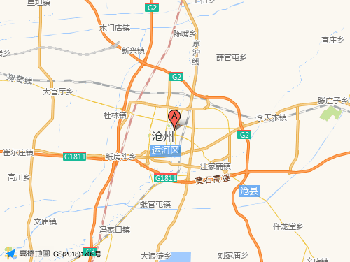 滄州地圖