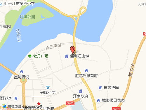 牡丹江地圖