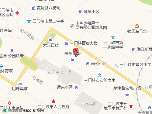 三門峽地圖