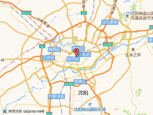 沈陽地圖